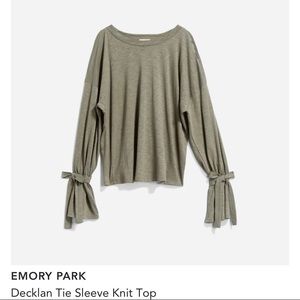 Emory Park tie sleeve shirt